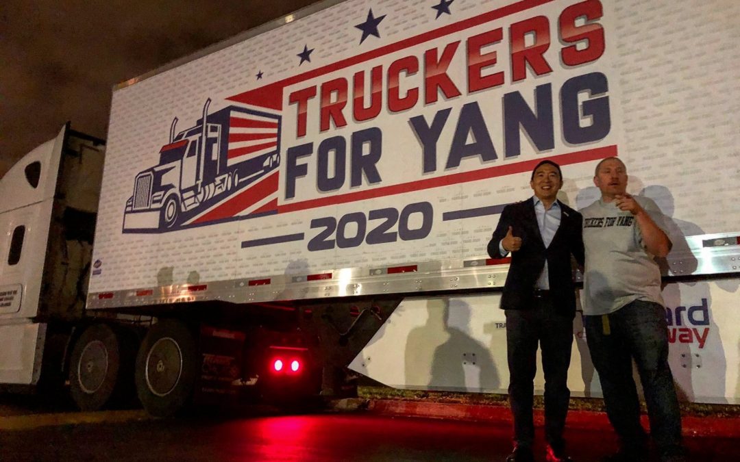 Fred the Trucker Says He Is, in Fact, Friends With Andrew Yang